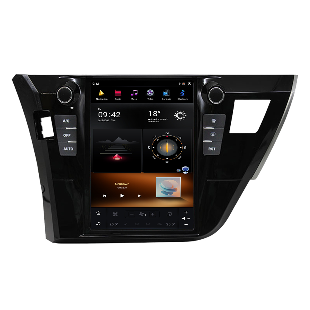 256G Android 11 For Toyota Corolla 2014-2016 Tesla  Screen Car Radio GPS Navigation Multimedia Player Head Unit-Aotsr official website