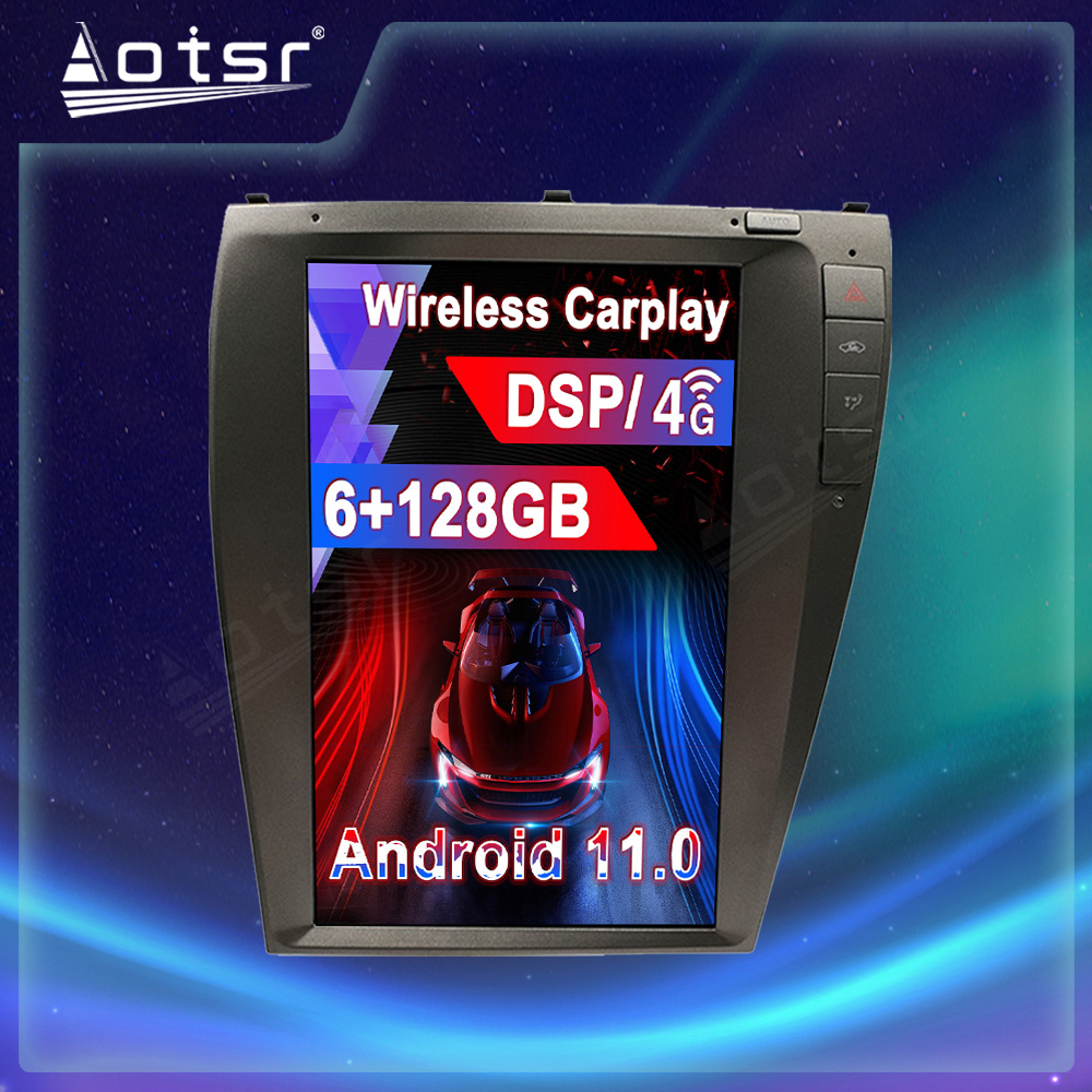 Android 11.0 multimedia player with GPS navigation stereo main unit DSP Carplay 6GB + 128GB suitable for Lexus ES-Aotsr official website