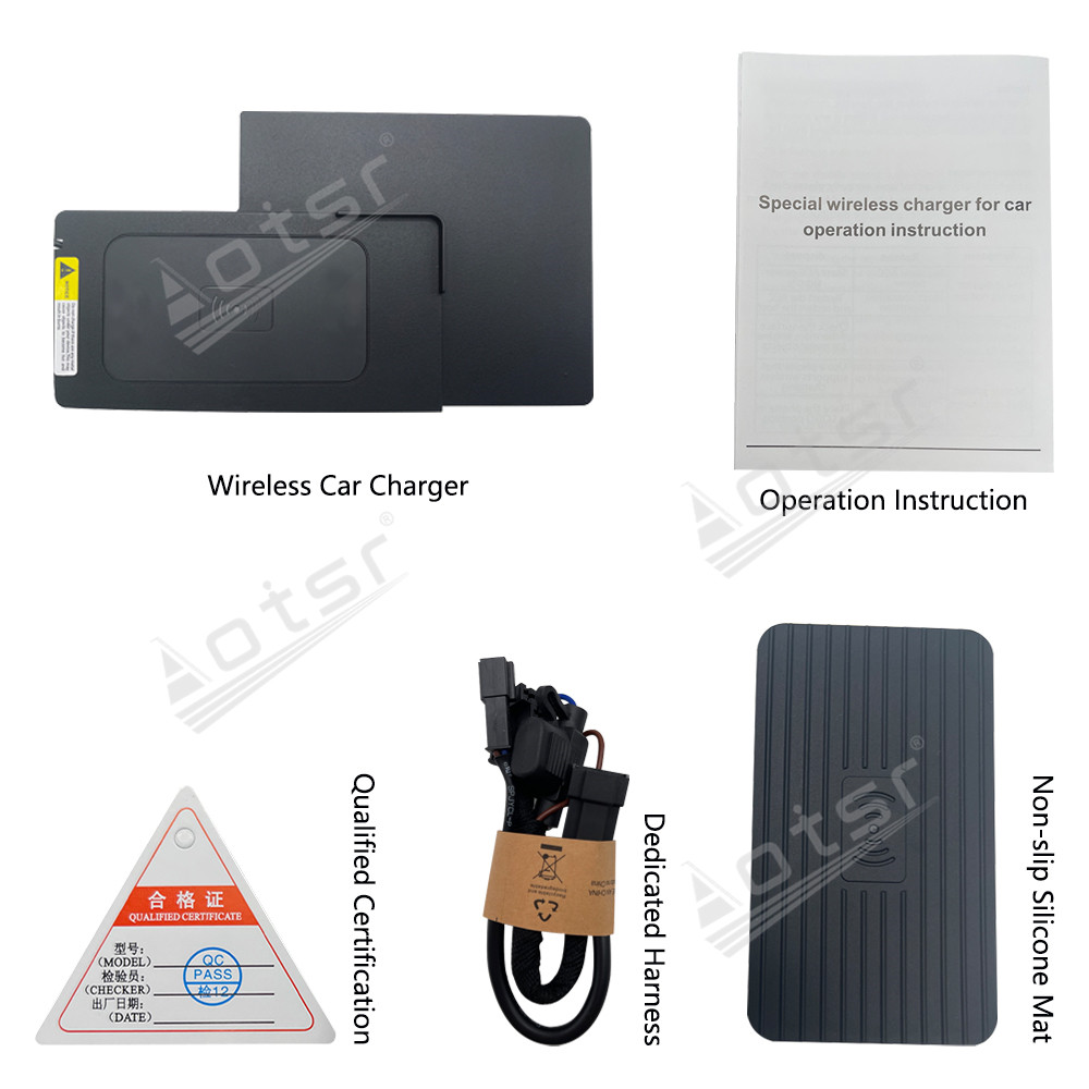 Wireless Car Charger For Audi A4L /A5 /S4/RS4/S5/RS5 Intelligent Infrared Fast Phone Holder Temperature Control Hidden Design
