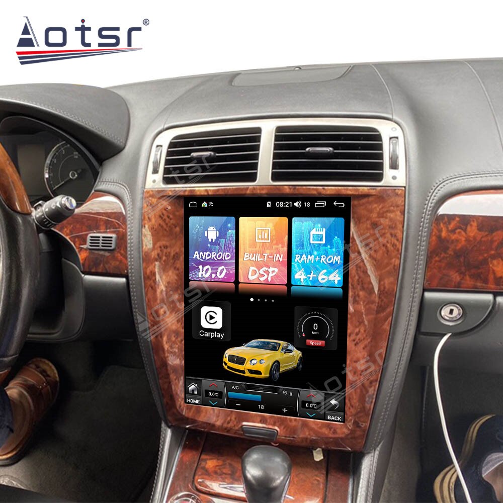 Tesla Vertical Screen Multimedia Player for Jaguar XK Android Radio Car GPS Navigation Tesla Head Unit Auto Stereo Audio 64GB 4K-Aotsr official website