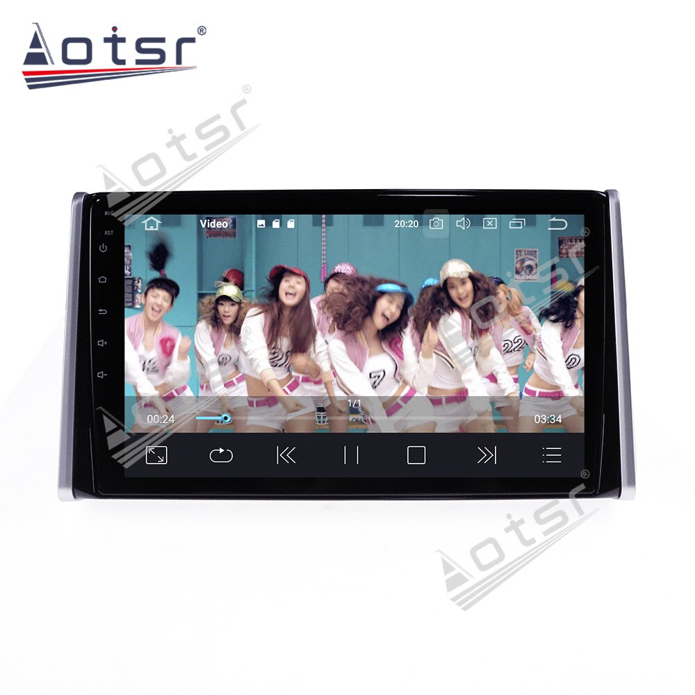 For Toyota RAV4 2019 Car Multimedia Radio Player Stereo Android 9 DSP 9 inch IPS Screen Build in DSP Audio Navi WiFi head unit-Aotsr official website