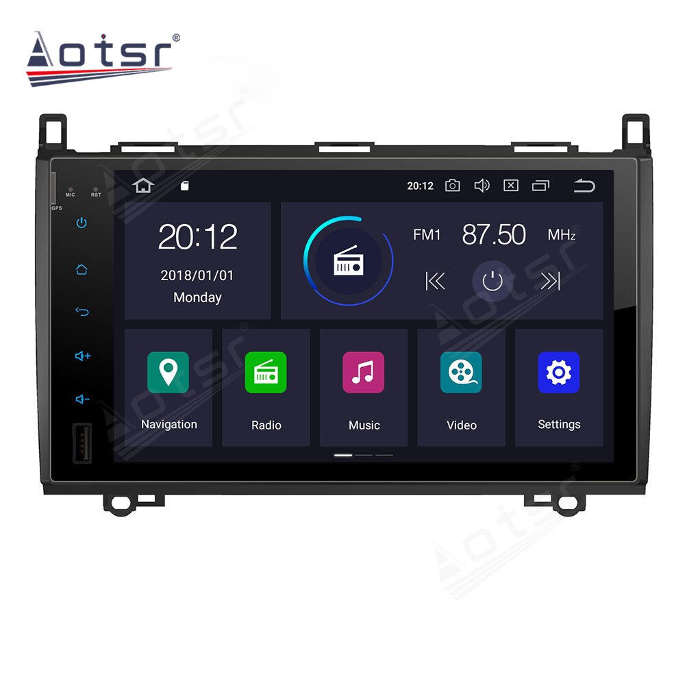 For Mercedes Benz Sprinte B200 Vito Viano W469 Android 11 Radio Auto Stereo Head Unit Car Multimedia Audio GPS Navigation 128GB-Aotsr official website