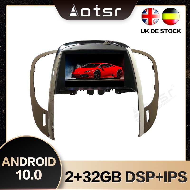 AOTSR For Buick Lacrosse 2009-2012 8 Inch 4+64GB Android 9.0 Car GPS Navigation Radio Multimedia Player Radio DSP WIFI fast boot