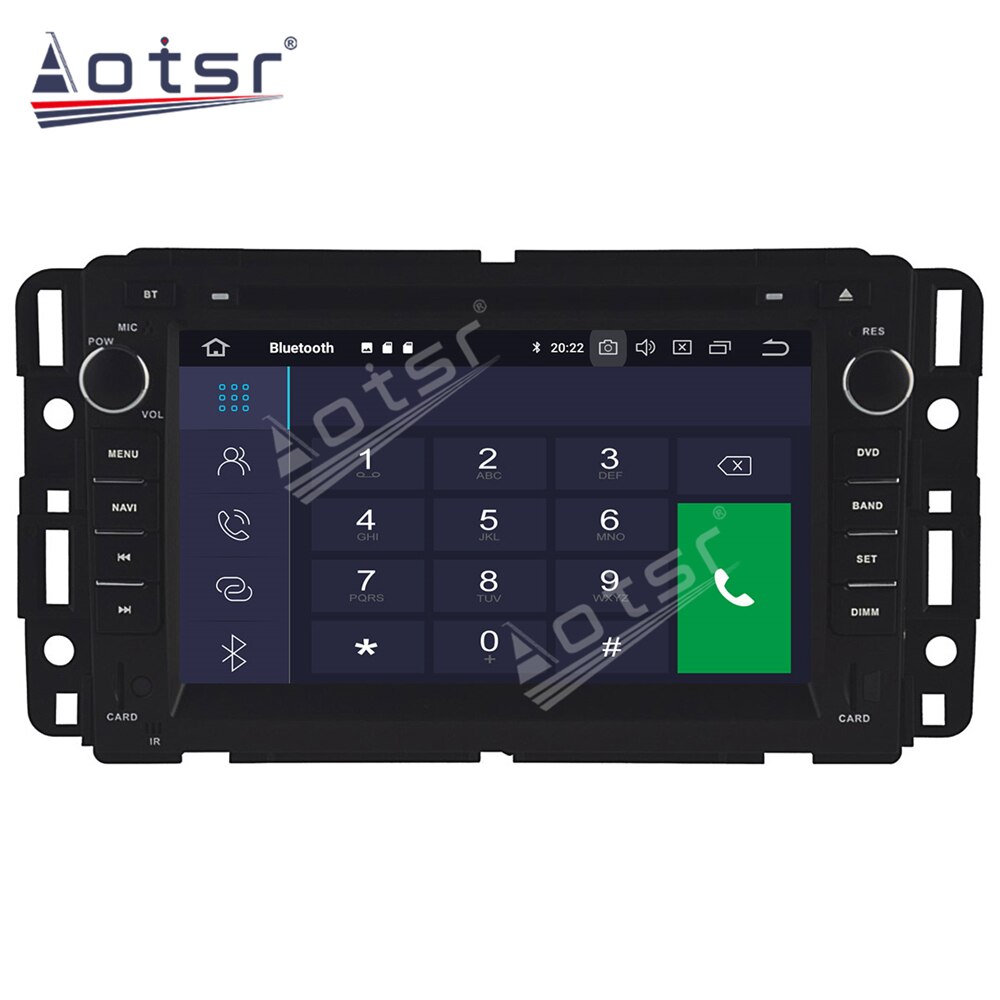 Android 11.0 6GB+128GB DSP Car Multimedia Audio Radio For GMC Yukon Tahoe 2007-2012 Car GPS Navigation Unit Radio Tape Recorder-Aotsr official website