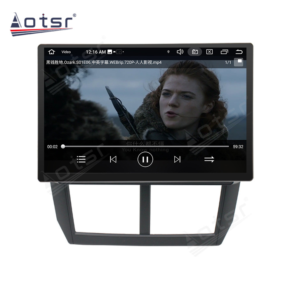 13.3 Inch Android 11 Auto For Subaru Forester 2008-2012 Car Multimedia Player GPS Navigation Auto Radio Stereo Head Unit 