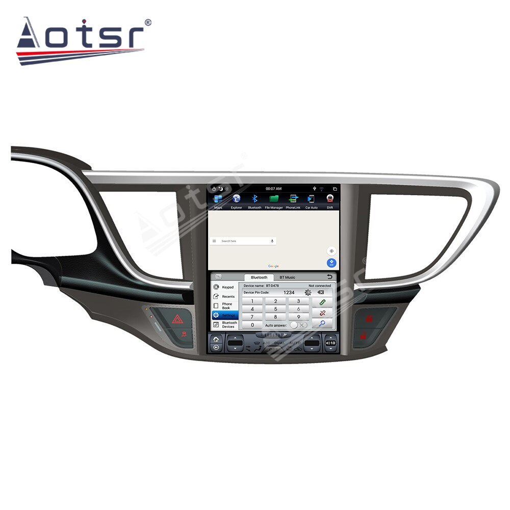 For Buick Hideo 2015-2018 Vertical Screen Tesla Style Android 9 Car Audio GPS Navigation Head Unit Multimedia Player Auto Radio-Aotsr official website