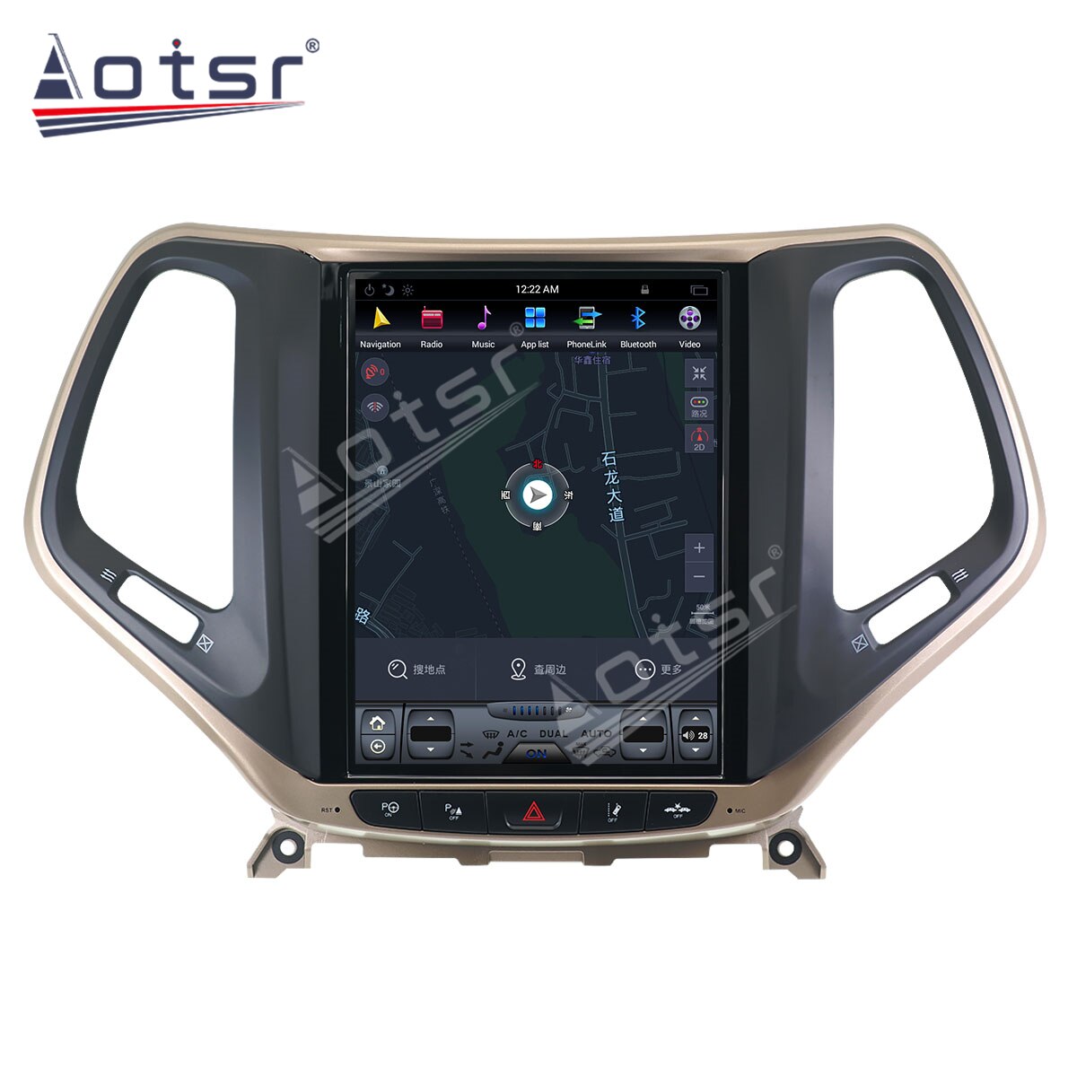 128GB Tesla Screen Car GPS NavigationFor  JEEP Cherokee 2014-2019 Android 9.0 Car Radio Multimedia Video PlayerAutoradio Stereo-Aotsr official website