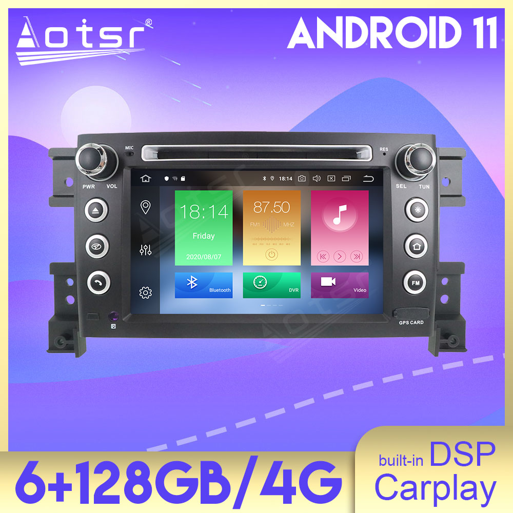 6+128GB Android 11 Auto Stereo DSP Carplay For Suzuki Grand Vitara 2005 2005 2007 2008 2009 2010 2011 2012 Multimedia Car Radio Player GPS Navigation Head Unit-Aotsr official website