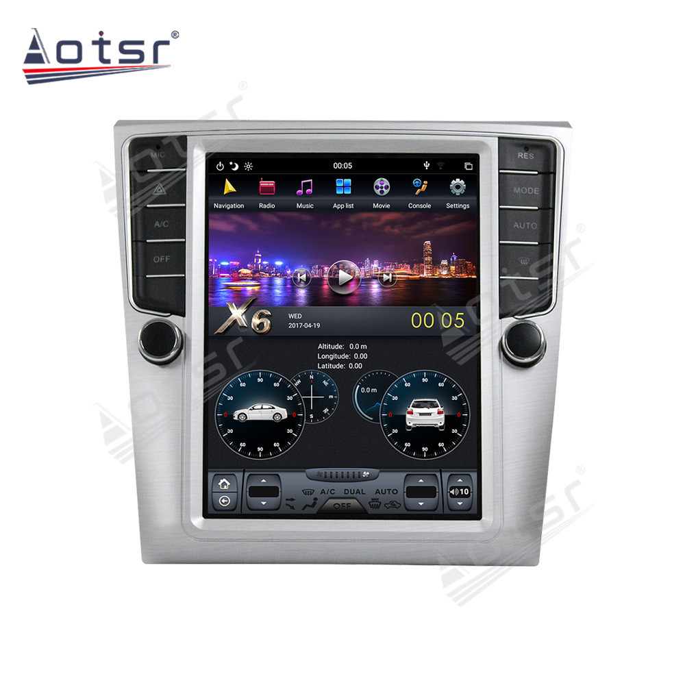 For Volkswagen VW Magotan 2012 - 2016 Android Radio Multimedia Car Cassette Recorder Stereo Player Tesla GPS Navi Head Unit