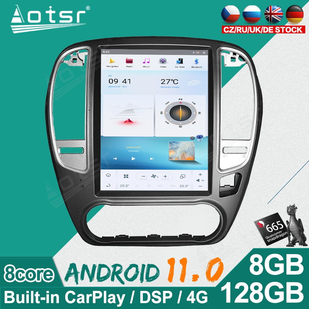 For Nissan Sylphy  2006-2011 Android 11.0 Car Radio Cars GPS Navigation Multimedia Player Head Unit Screen-Aotsr official website