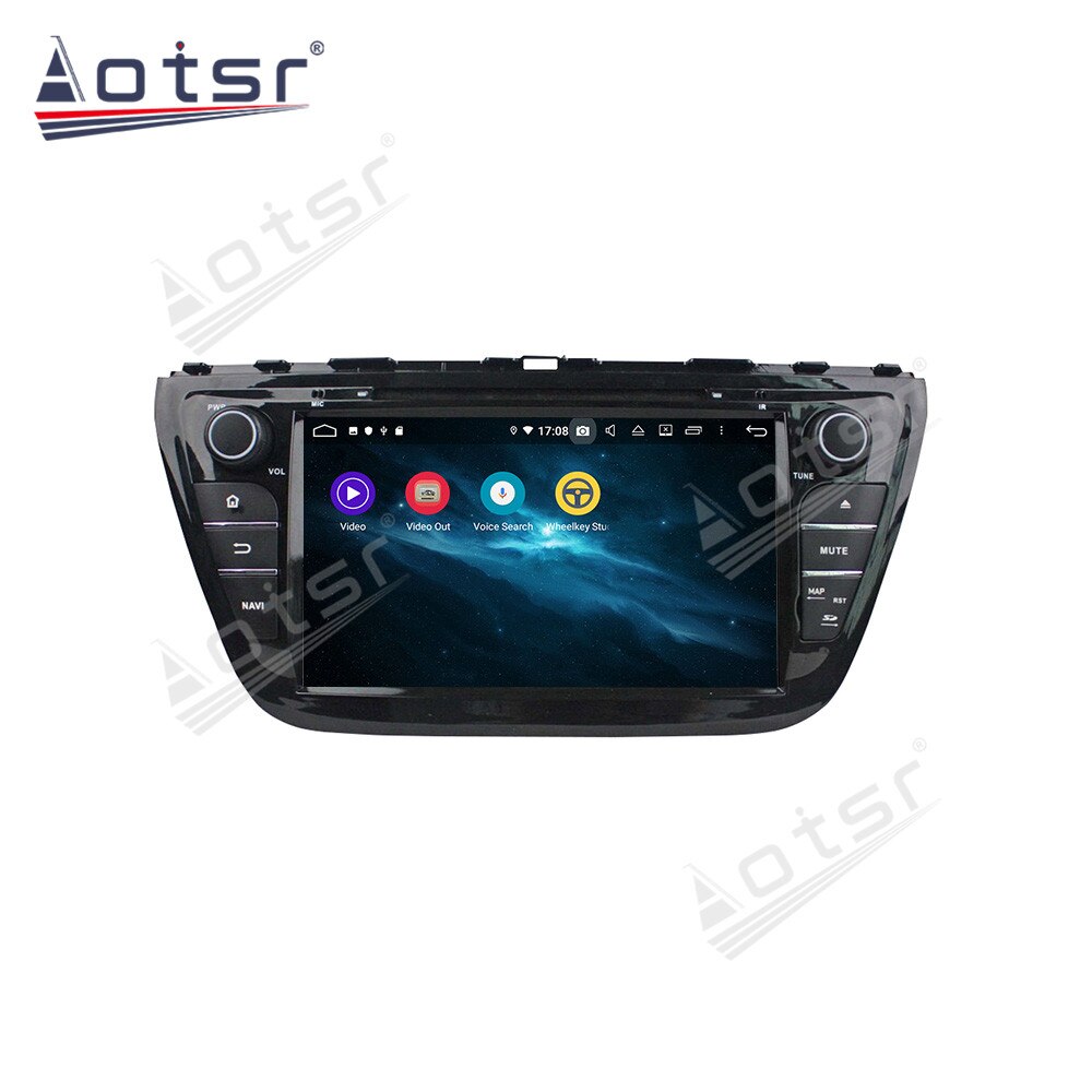 2 Din IPS Screen Android 10 DSP Car Multimedia Player For Suzuki SX4/S Cross 2014 - 2018 Navigation Audio Radio Stereo head unit-Aotsr official website