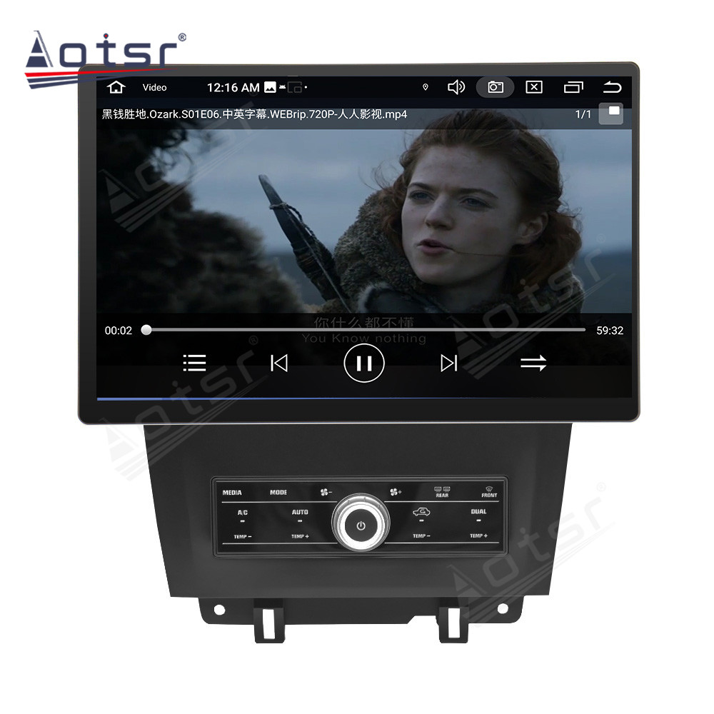 13.3 Inch Android 12 Auto For FORD Mustang 2010-2014 Car Multimedia Player GPS Navigation Auto Radio Stereo Head Unit 
