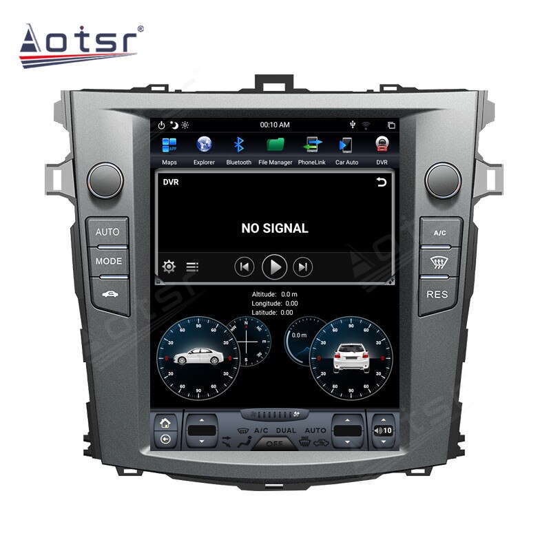Android Multimedia For Toyota Corolla 2008 2009 - 2013 128GB Car Radio DVD Player Tesla Vertical Screen GPS Navigation Head Unit-Aotsr official website