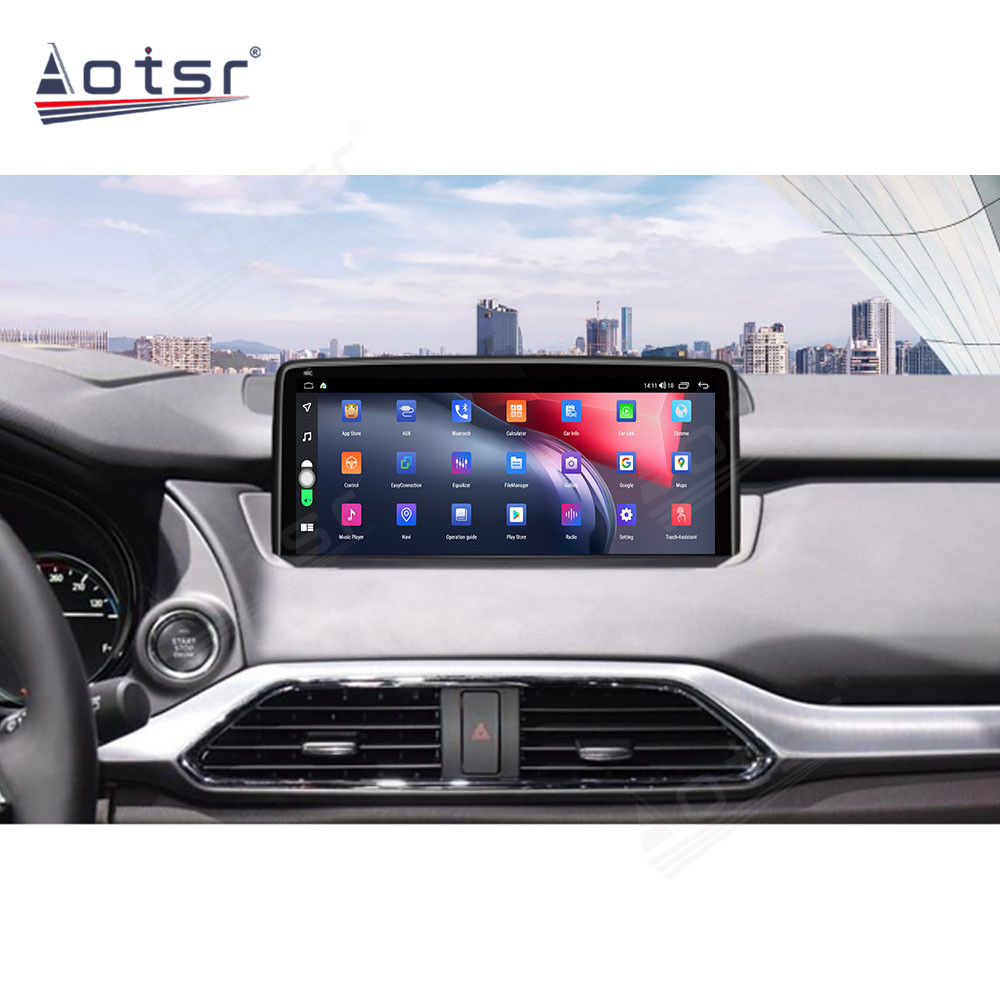 Android 10.0 multimedia player with GPS navigation stereo main unit DSP  6GB + 128GB suitable for Mazda CX-9 2016-2021-Aotsr official website