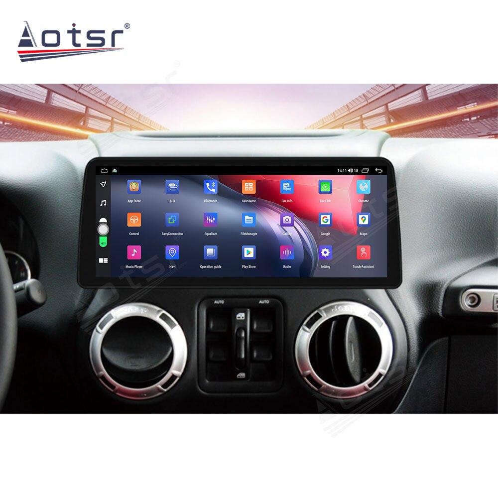 12.3'' 128G Android 10 For Jeep Wrangler 3 JK 2010 - 2018 Car Auto Radio Multimedia Video Player Navigation Stereo GPS HeadUnit-Aotsr official website