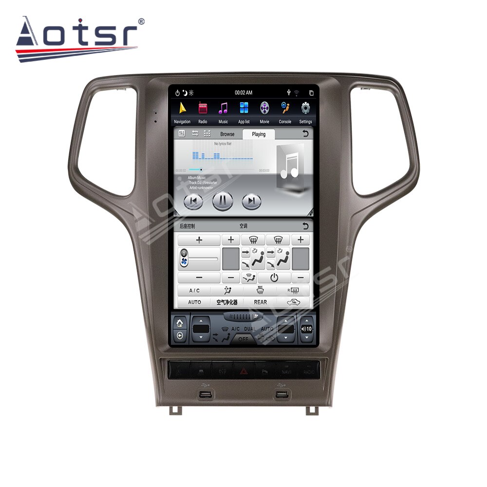 Tesla Screen Multimedia Stereo Android Player For Jeep Grand Cherokee 2010 2011 2012 2013 2014 2015 2016 2017-2019 GPS Head Unit-Aotsr official website