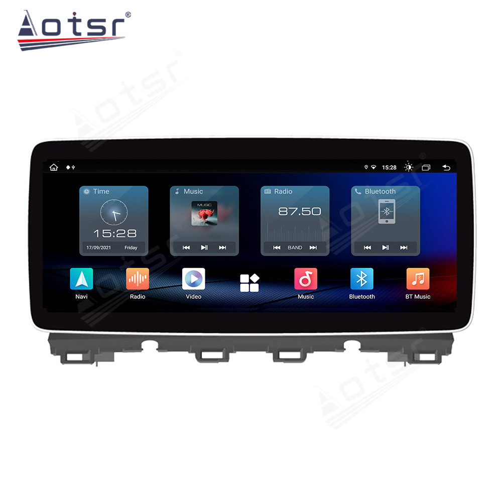 12.3 Inch Android 11 Auto For Mazda CX-4 2017-2021 Car Multimedia Player GPS Navigation Auto Radio Stereo Head Unit 