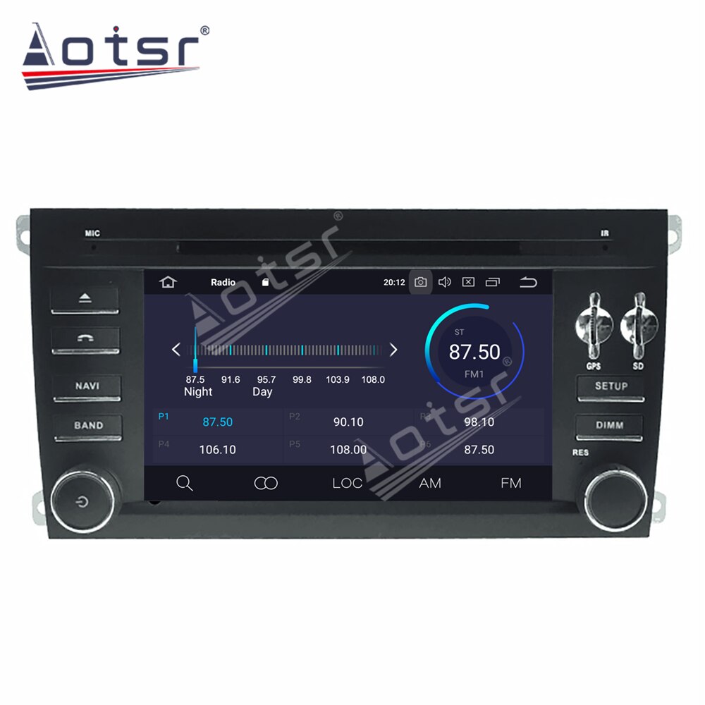 Android 10.0 4GB+64GB DSP Car Multimedia Radio Player For Porsche Cayenne 2003-2010 Car GPS Navigation Unit Radio Tape Recorder-Aotsr official website