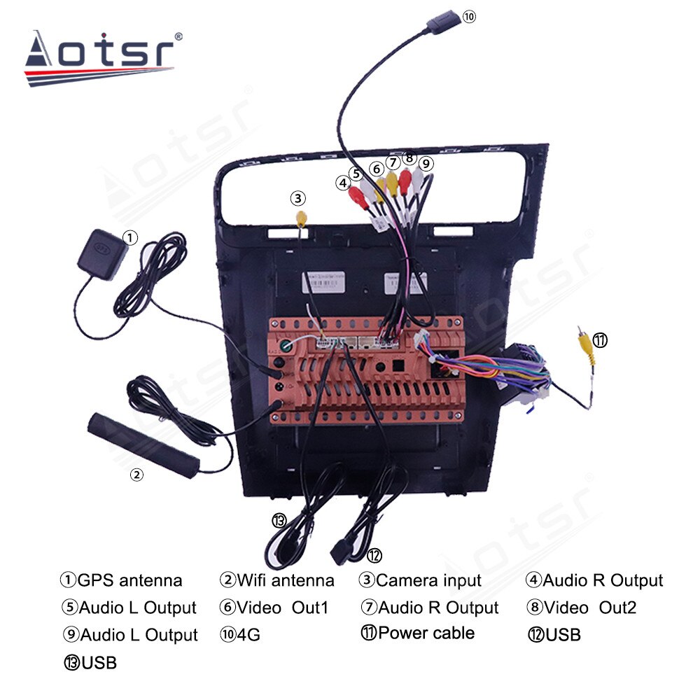 Android 10 Tesla For VW Golf 7 2014 2015 2016 2017 2018 Car GPS Navigation Auto Radio Stereo Multimedia Player HeadUnit No 2 din-Aotsr official website