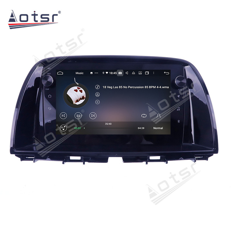 128G Android 10.0 Auto Stereo For Mazda CX-5 2018+ Audio Car Radio DVD Multimedia Player GPS Navigation Head Unit-Aotsr official website