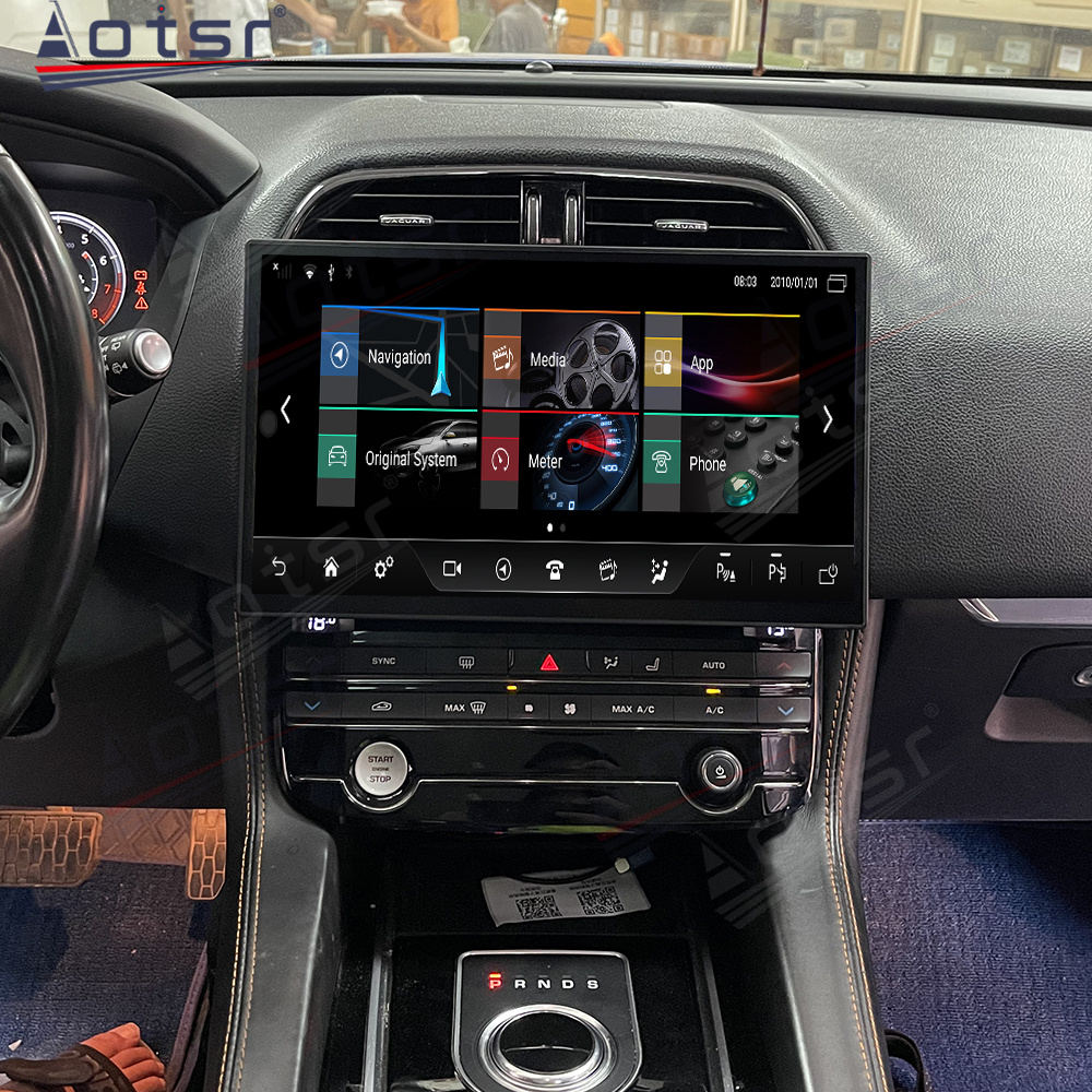 13.3 Inch Android Auto For Jaguar XF XE F-pace 2015+ Car Multimedia Player GPS Navigation Auto Radio Stereo Head Unit Carplay