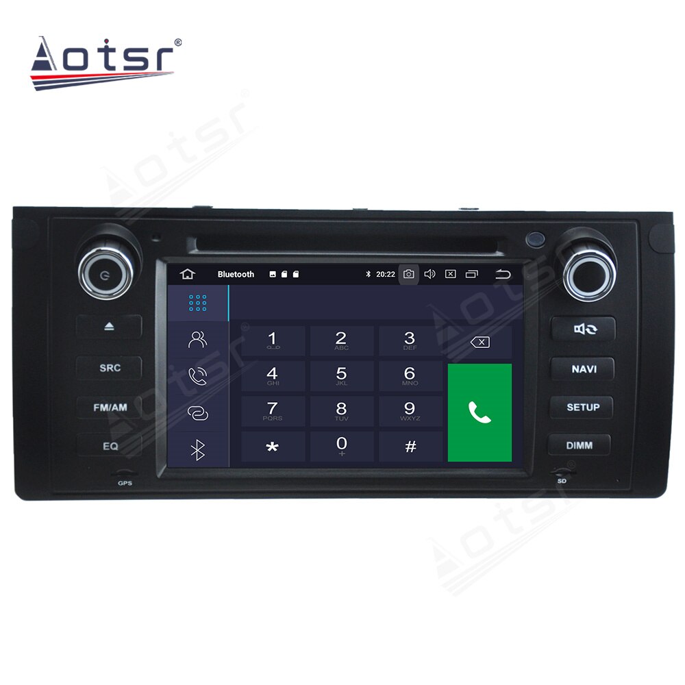 64G Android Radio Tape Recorder Car Multimedia Player Stereo For BMW M5 E39 1995 1996 1997 1998 - 2003 Head Unit GPS Navigation-Aotsr official website
