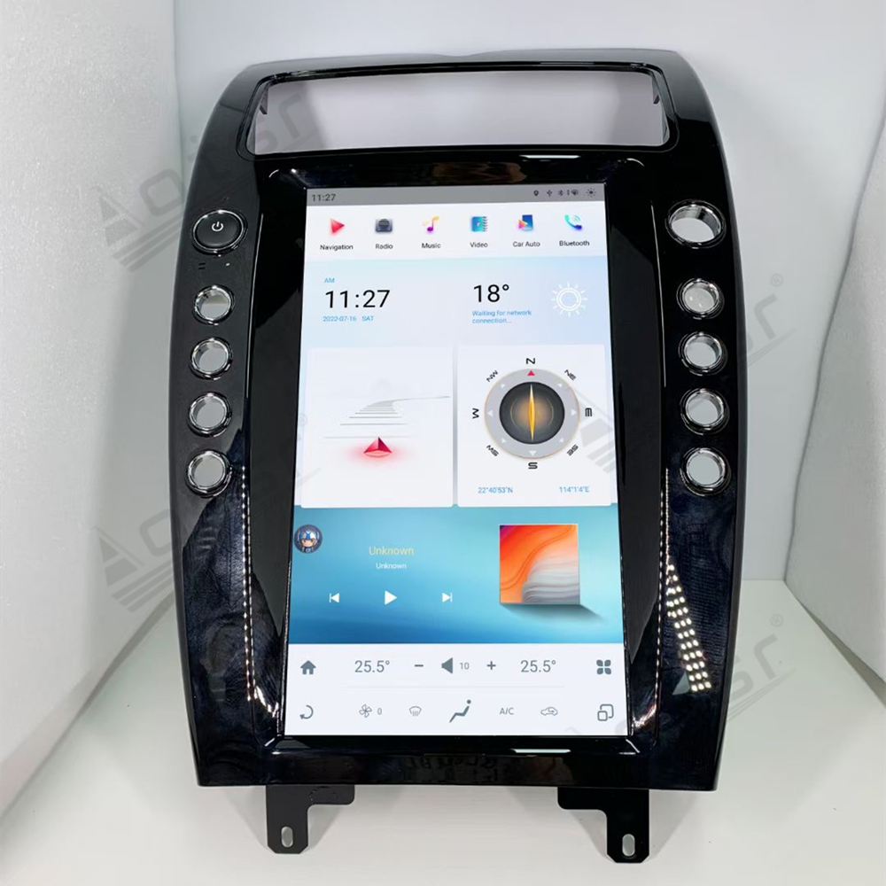 Car Screen Digital Cluster For Maserati Quattroporte 2004 - 2012 LCD Carplay Dashboard Instrument Virtual Panel GPS Navigation Multimedia Player Headunit