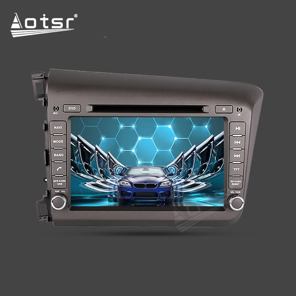 Qualcomm Android 11 Car Radio 8 Core Autoradio For HONDA CIVIC 2012+ GPS Navigation DVD Multimedia Player Head Unit
