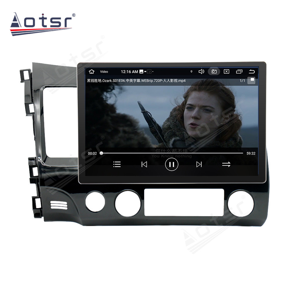 13.3 Inch Android 11 Auto For Honda Civic 2006-2011 Car Multimedia Player GPS Navigation Auto Radio Stereo Head Unit 