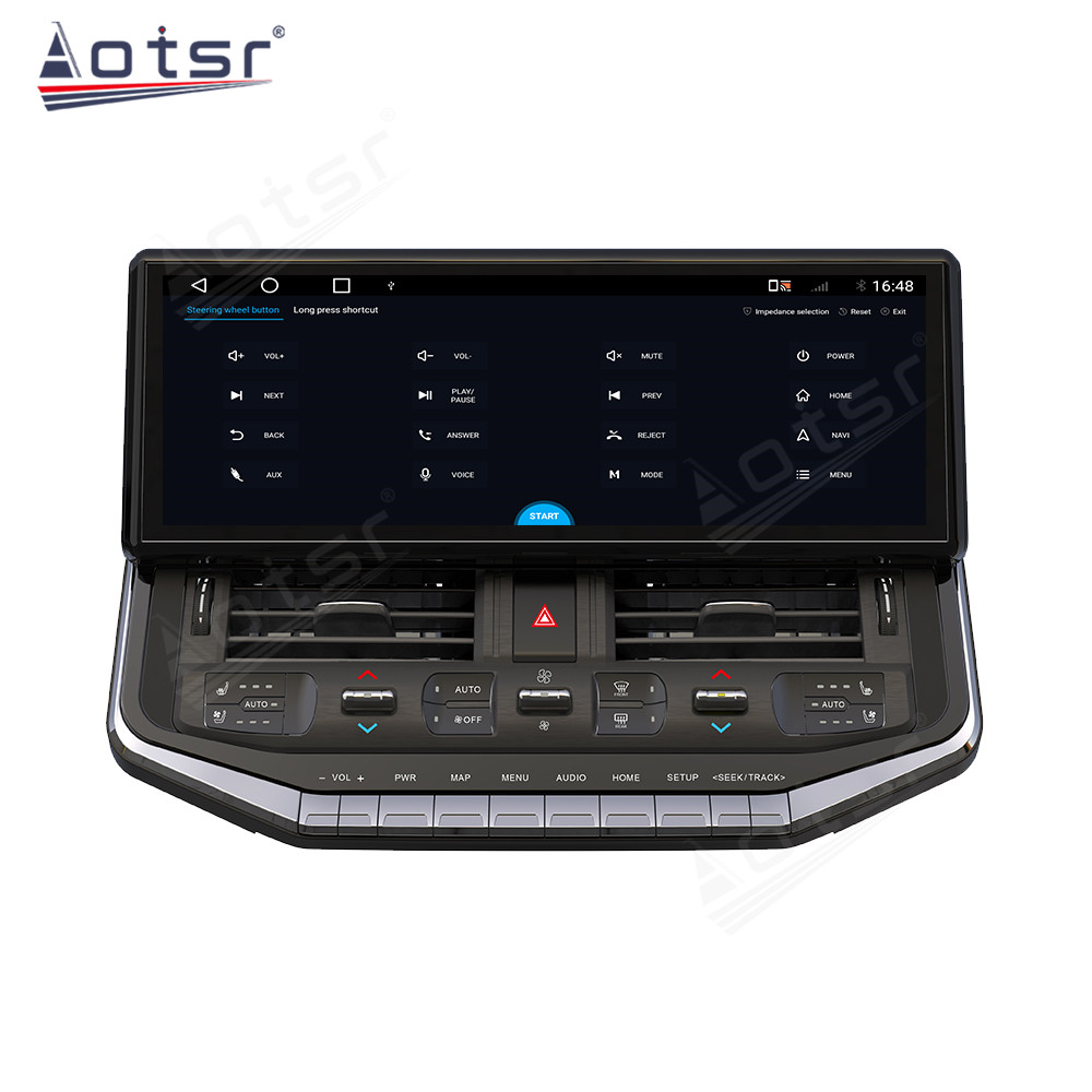 Android 12 13.5'' Screen For Toyota land Cruiser LC200 LC300 2016-2021 8core Car radio Multimedia Player Car GPS Navigation Head Unit