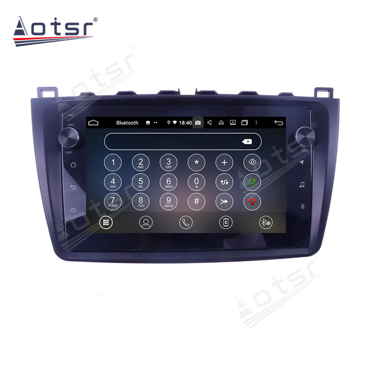 128G Android 10.0 For KL-1121 For Mazda 6 2008-2012 Auto Stereo Audio Car Radio DVD Multimedia Player GPS Navigation Head Unit