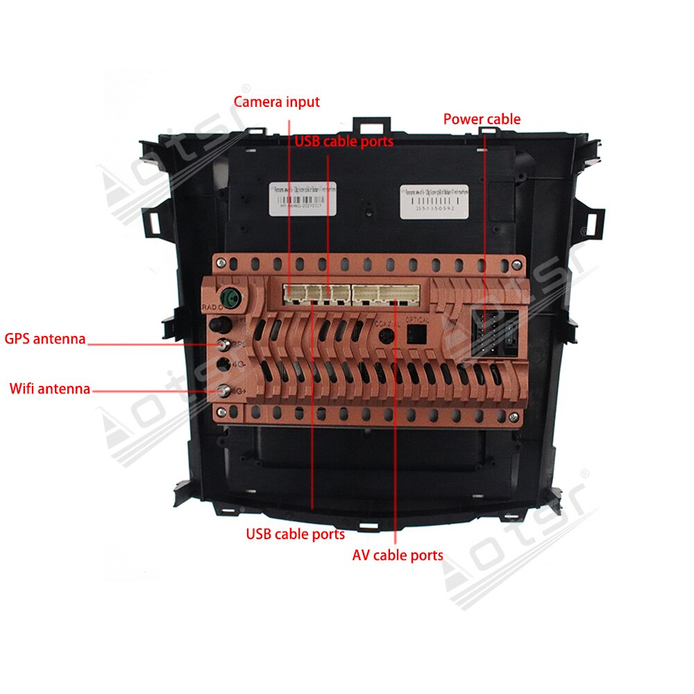 Android 10 Tesla For TOYOTA Corolla 2006 - 2012 Car GPS Navigation Auto Radio Stereo Carplay Multimedia Player HeadUnit No 2 din-Aotsr official website