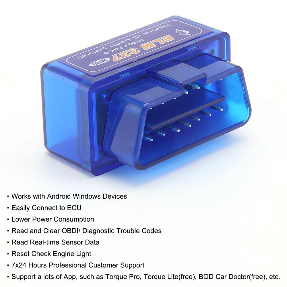 OBD2 ELM327 bluetooth model BT OBD tools use in car Navigation Fit for Android 5.1 Android6.0/7.1/9.0/Android 8.0/10.0 system-Aotsr official website