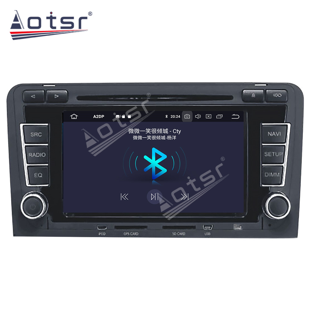 For AUDI A3 2003-2013 Android 11.0 Multimedia Player 128G with GPS navigation suitable for Audi stereo main unit DSP Carplay -Aotsr official website