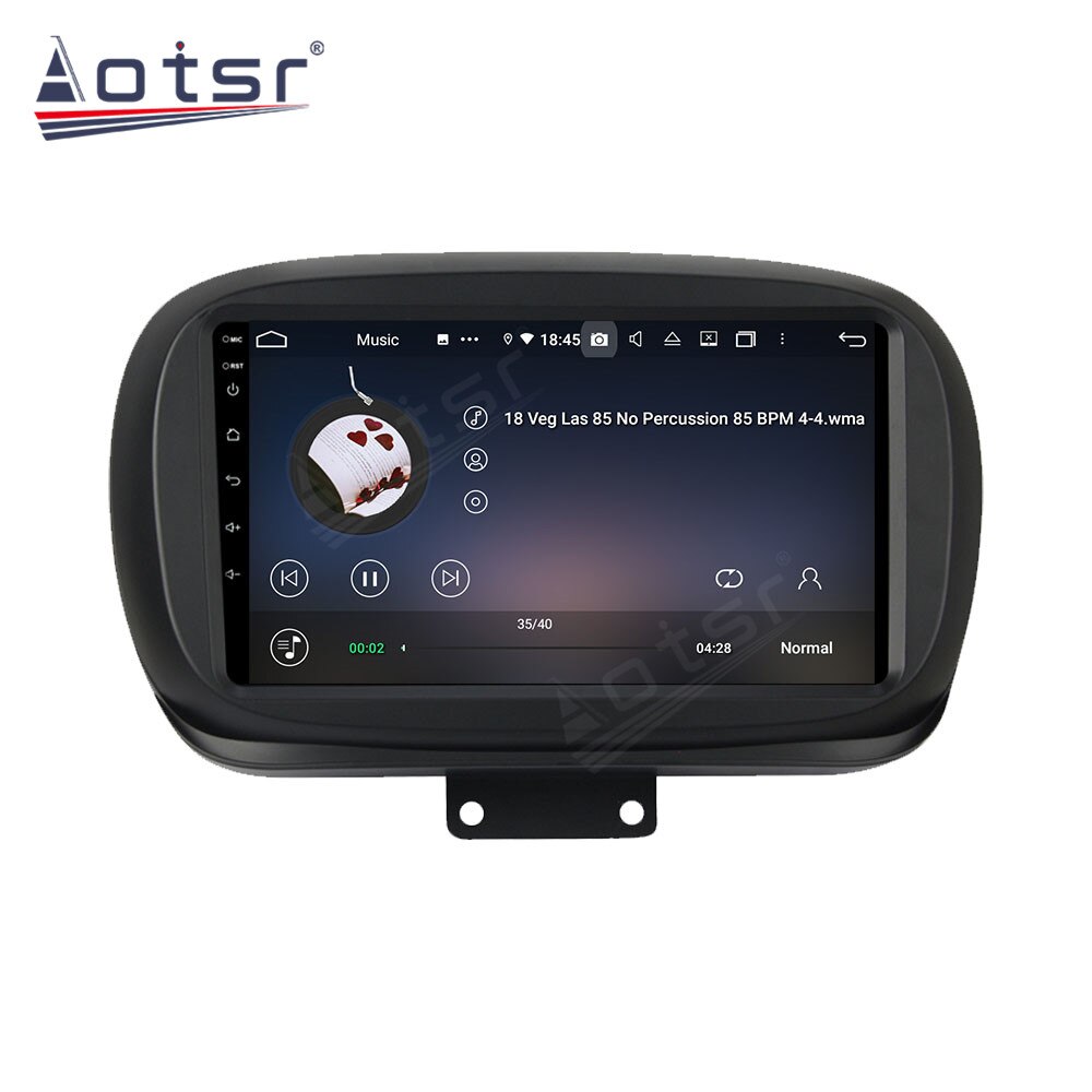 128G Carplay Android Screen Car Multimedia Player for Fiat 500X 2016 2017 2018 2019 Car Radio Recorder DVD Player GPS Navigation-Aotsr official website