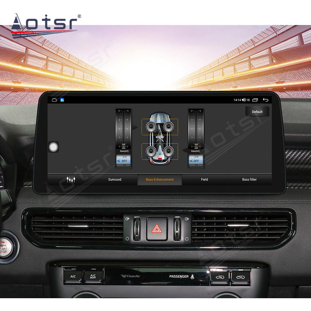 Android 10.0 multimedia player with GPS navigation stereo main unit DSP  6GB + 128GB suitable for Kia KX7-Aotsr official website