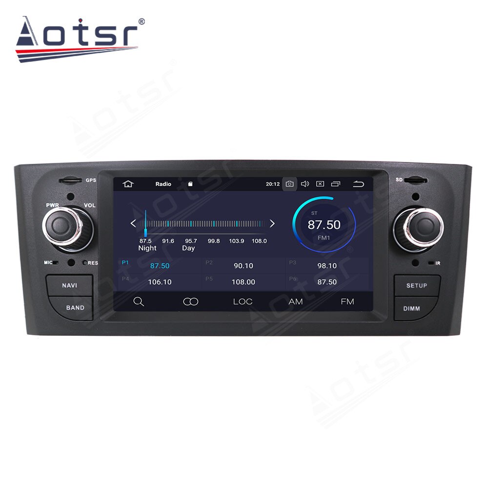 For Fiat Grande Punto 2006 Radio For Fiat Linea Android  Multimedia 2007 2008 - 2012 GPS Navigator Auto Stereo Head Unit Screen-Aotsr official website