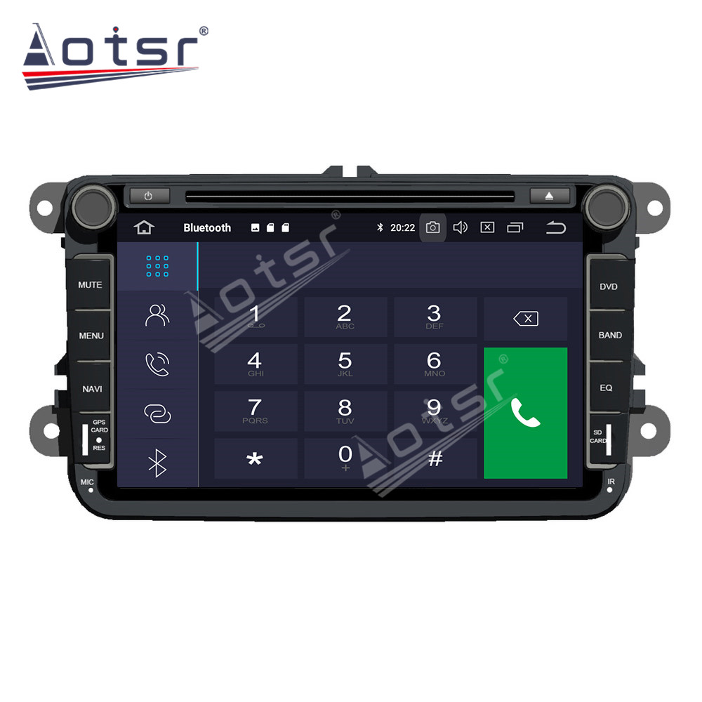6GB 128GB Carplay Car Radio Screen For Volkswagen Golf Polo Tiguan Passat b7 b6 leon Skoda Octavia Android GPS Navigation Radio Tape Recorder Multimedia Autoradio-Aotsr official website