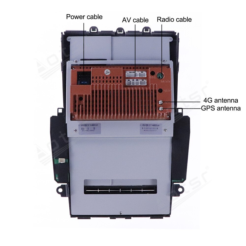 6GB+128GB Tesla Big Screen For Infiniti Q50 Q50L Q60S 2013 - 2019 Car GPS Navigation Audio Android Multimedia DVD Video Player-Aotsr official website