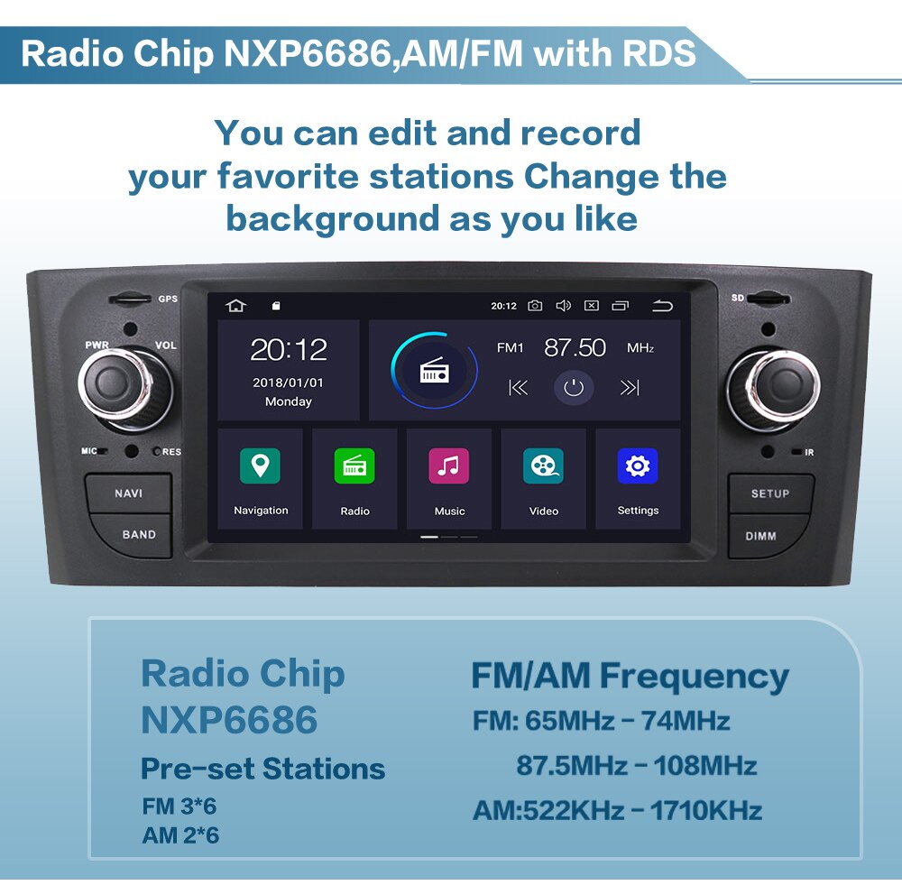 Android 11 Radio For FIAT Punto Linea 2005 2006 2007 2008 2009 Car Multimedia Player Screen GPS Navigation Stereo Head Unit HD-Aotsr official website