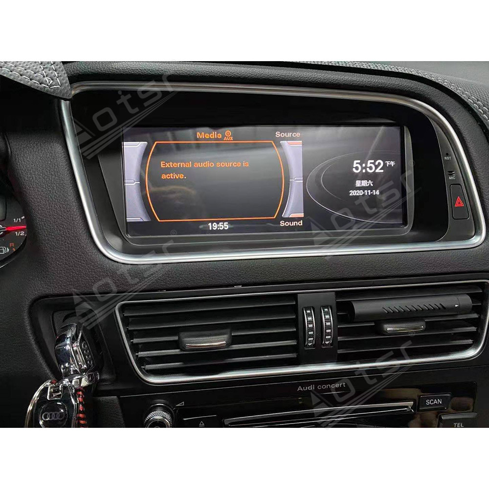 Android 10.0 multimedia player with GPS navigation stereo main unit DSP  suitable for Audi Q5 10-17