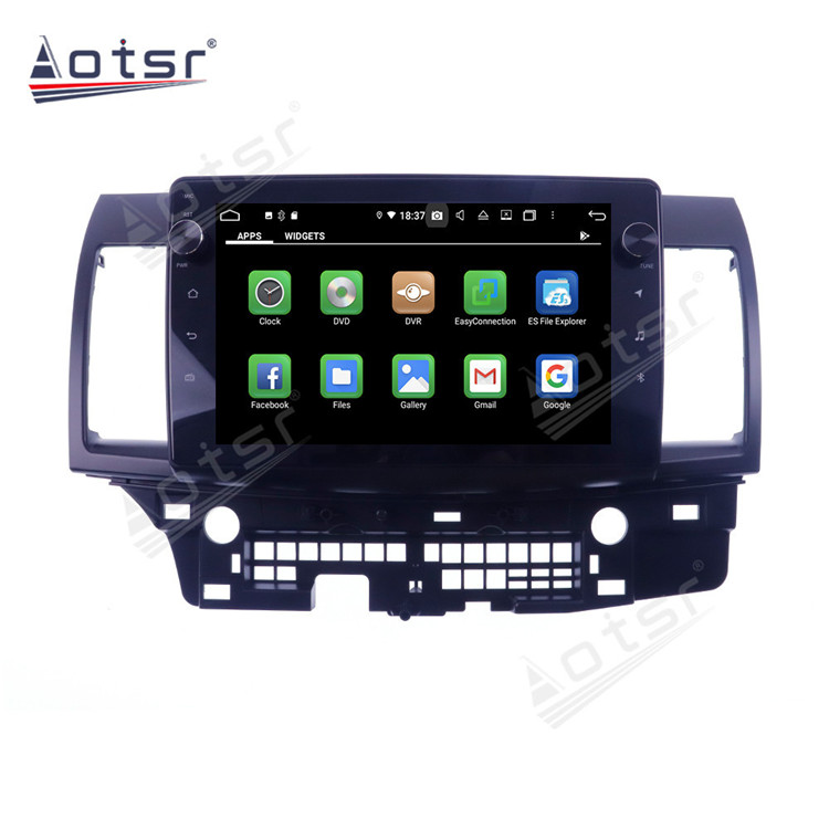 10 Inch Android 10.0 Auto Stereo For Mitsubishi Lancer 2007-2015 Audio Car Radio DVD Multimedia Player GPS Navigation Head Unit
