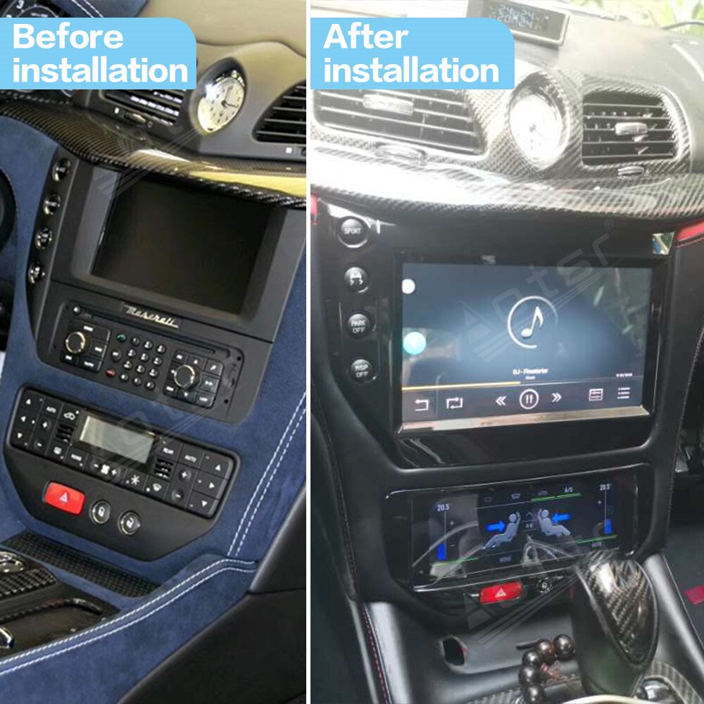 Android LCD Touch Air Conditioner Display GPS Navigation For Maserati GT/GTS/GF/MC 2007-2017 Car Radio Multimedia Player Stereo-Aotsr official website