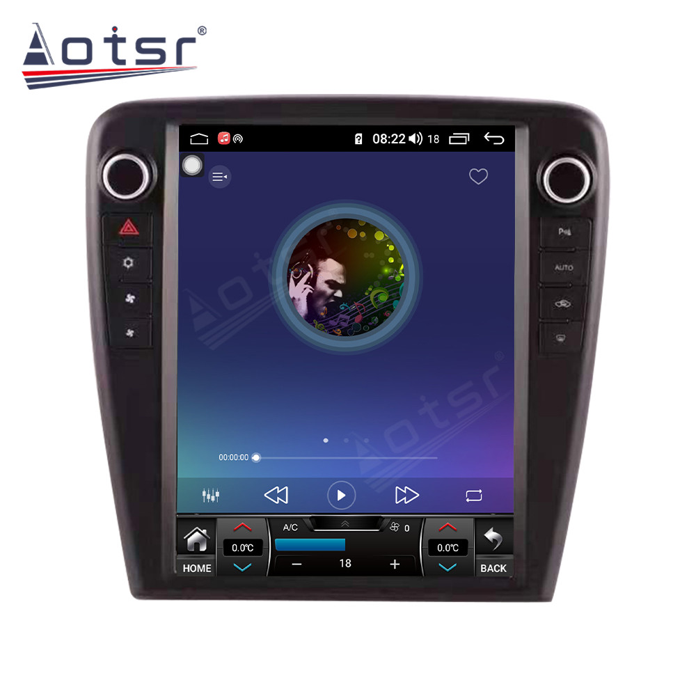 Android 11.0 multimedia player with GPS navigation stereo main unit DSP Carplay 6GB + 128GB suitable for Jaguar XJ 10-18