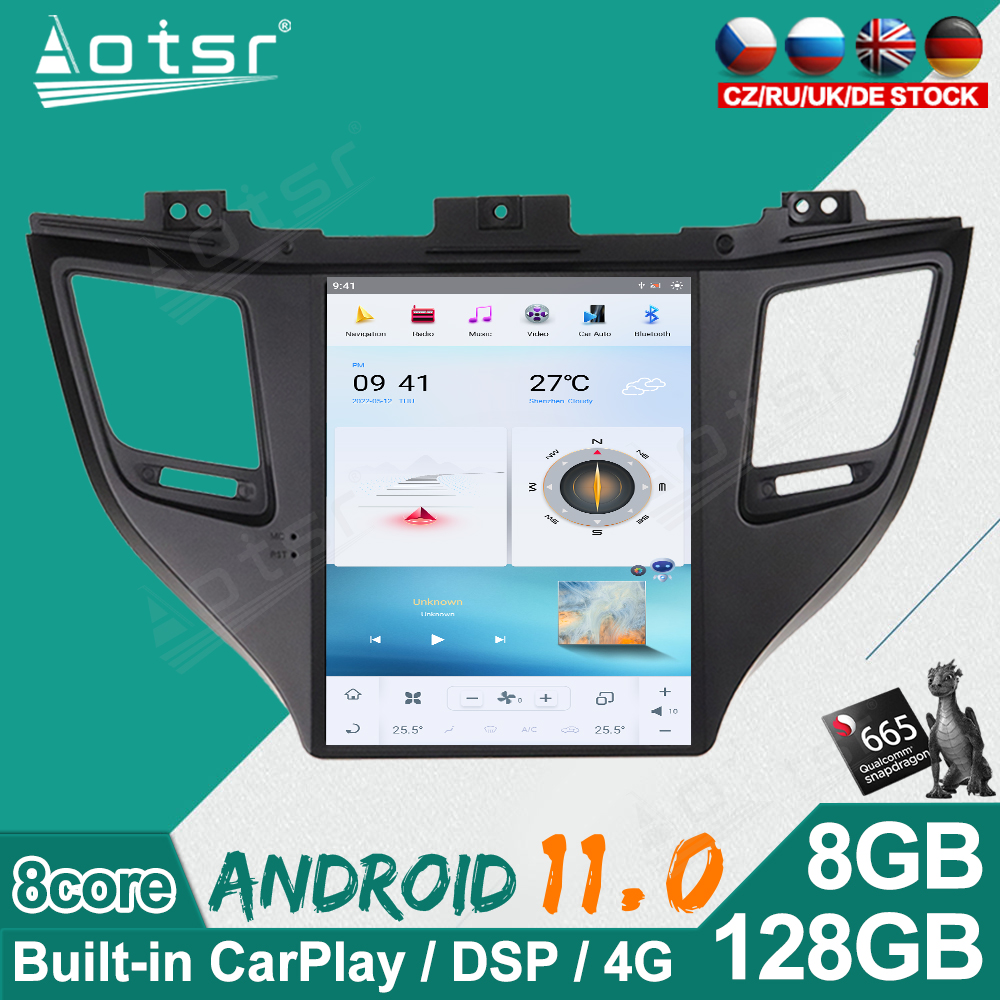 Android 11.0 Multimedia Player with GPS Navigation Stereo Main Unit DSP Carplay For Hyundai Tuscon 2015-2019-Aotsr official website