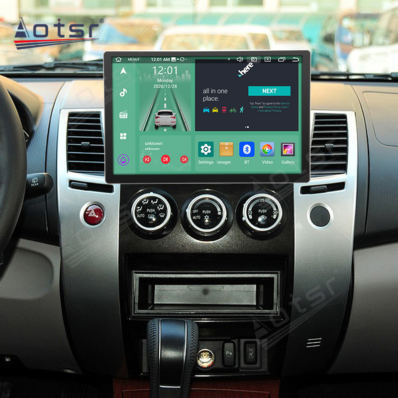 13.3 Inch Android 12 Auto For Mitsubishi Pajero Sport 2013-2017 Car Multimedia Player GPS Navigation Auto Radio Stereo Head Unit 