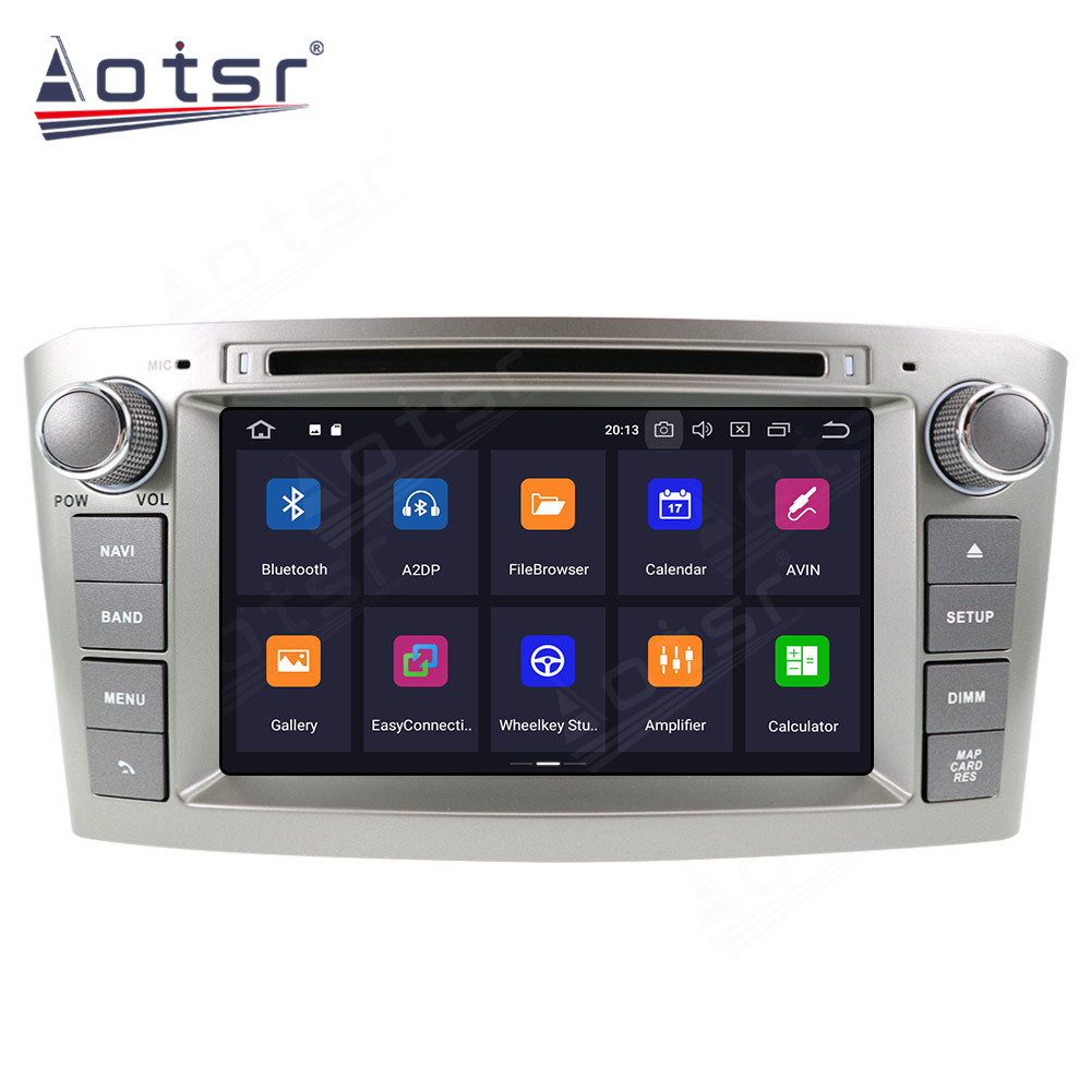 6+128GB Android Auto DSP Carplay For Toyota Avensis 2002 2003 2004 2005 2006 2007 2008 Multimedia Car Radio Player GPS Navigation Stereo Head Unit-Aotsr official website