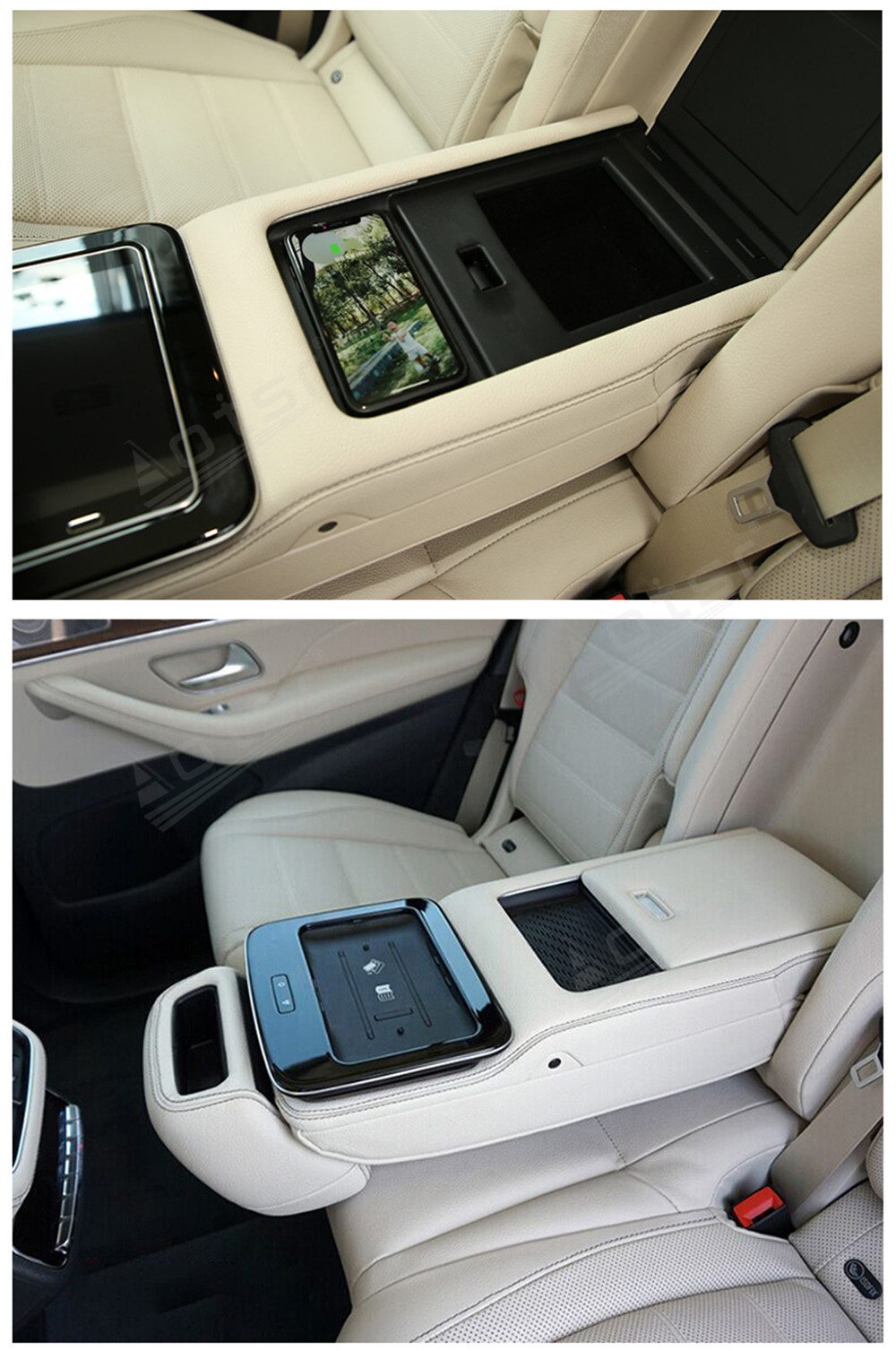 7 Inch Rear Saddle Touch Screen For Mercedes-Benz  Touch Board Screen Original Accessories Headunit 8 core 