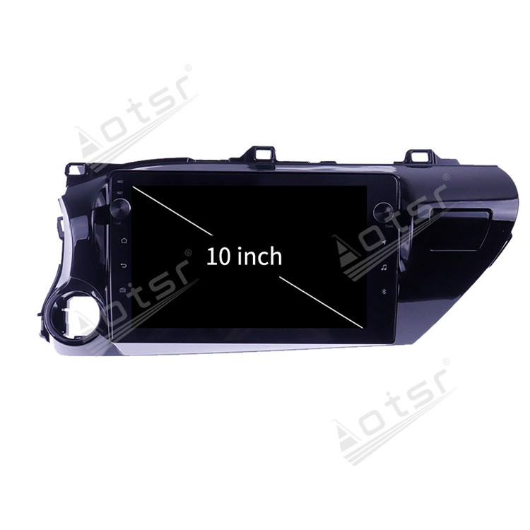 10 Inch Android 10.0 Auto Stereo For Toyota Hilux 2016-2018 Audio Car Radio DVD Multimedia Player GPS Navigation Head Unit-Aotsr official website