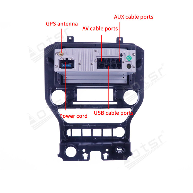 128G Android 10.0 Auto Stereo For Ford Mustang 2015 - 2020 Audio Car Radio DVD Multimedia Player GPS Navigation Head Unit-Aotsr official website